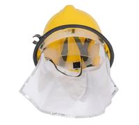 Annadue Casque de Pompier, Casque Ignifuge, Protection de Tête Anti-Impact Double Couche, de sécurité pour Les Travaux de Construction de Sauvetage des Pompiers