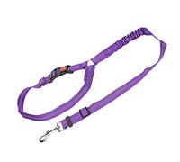 Annadue Ceinture de sécurité pour Animaux de Compagnie, Sangle de sécurité Réfléchissante Réglable en Nylon pour Chien, Ceinture de de Voiture pour Chien avec Clip Pivotant, Sangle Réfléchissante
