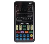 Annadue Changeur de Voix, Mini Carte Son avec 8 Sons, 8 Effets, Portable, pour Enregistrement d'ancre de Jeu, Streaming sur Ordinateur (Version Anglaise)