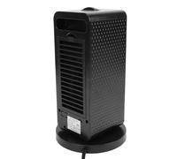 Annadue Chauffage D'espace, Chauffage en Céramique PTC 1200 W avec Thermostat Réglable, Protection contre le Basculement, Fonctionnement Silencieux (Prise UE 220V)