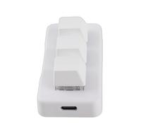 Annadue Clavier à 3 Touches, Mini pavé Macro rétroéclairé RVB, Clavier Programmable avec Interface USB pour Ordinateur, Macro Plug and Play pour Bureau de Jeu OSU (White)