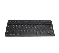 Annadue Clavier Bluetooth, Clavier sans Fil Silencieux à 78 Touches, Clavier de Bureau Ultra Fin pour Ordinateur Portable et Tablette (Black)