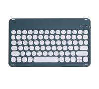 Annadue Clavier Bluetooth Portable, Clavier Bluetooth sans Fil 10 Pouces Ergonomique pour Le Bureau (Green)