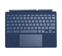 Annadue Clavier Bluetooth Ultra Slim, Mini Clavier sans Fil Portable avec pavé Tactile Rechargeable pour Chromebook X2