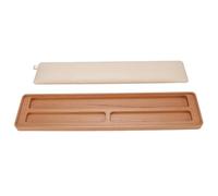 Annadue Clavier de Poignet avec Mousse à Mémoire, Padrage de Repos en Bois Ergonomique avec Base en Caoutchouc Non Glissante pour la Saisie Confortable et Jouer pour Le Travail de Jeu