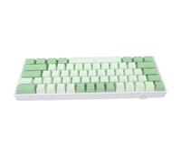 Annadue Clavier Mécanique RVB sans Fil, doté d'une connectivité Triple Mode BT 5.0 2,4G USB C.Ce Clavier de Jeu à 61 Touches avec 3000 MAh pour Travailler et Jouer. (Green)