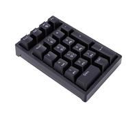 Annadue Clavier Numérique Mécanique sans Fil Bluetooth, 21 Touches, Rétroéclairage Rvb, avec Touches de Réduction du Bruit, pour Les Tâches de comptabilité de Caisse