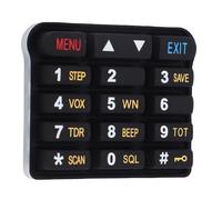 Annadue Clavier Numérique pour Radios Bidirectionnelles pour la Série UV-9R Plus, Clavier Numérique Radio en Silicone 8 Pièces, Accessoire Radio Bidirectionnel