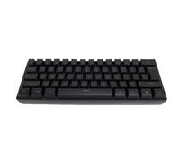 Annadue Clavier sans Fil 2.4G Rechargeable, Clavier de Jeu 61 Touches avec Mode Veille, rétro-éclairé RVB, 8 Modes de Couleur, Batterie 2000mAh, économie D'espace, pour PC