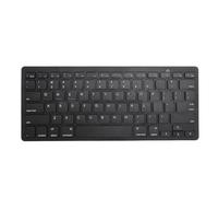 Annadue Clavier sans Fil, Boutons Silencieux, 78 Touches, Clavier de Bureau Ultra Fin avec Touches à Revêtement UV, Compatible pour Ordinateurs de Bureau, Appareils Mobiles, Tablettes