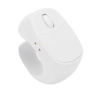 Annadue Clicker de Retournement de Page télécommandé, Clicker de Défilement 5.3 avec Roue Multifonctionnelle et Station de Chargement, pour Obturateur D'appareil Photo de Téléphone, (White)