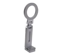 Annadue Clip Magnétique sur Le Support de Téléphone, Montage Téléphonique en Alliage en Alliage en Aluminium à 360 Degrés, Conception Pliable Universal 1/4 Trépied, pour Vlogging (Gray)