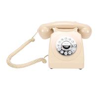 Annadue Combiné Téléphonique sans Fil Bluetooth Rétro pour Maison et Hôtel | Téléphone sans Fil ABS Vintage, Batterie 1200 MAh avec Chargement Rapide USB, Fonctionne comme Haut-parleur Bluetooth
