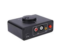 Annadue Commutateur Audio Stéréo 3,5 Mm, Sélecteur Passif 2 en 1 Sortie 1 | Sélecteur Stéréo Bidirectionnel 2 en 1 et 1 en 2 Sorties.Passif, Aucune Alimentation N'est Nécessaire.Boîtier Métallique,