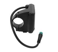 Annadue Compteur d'Affichage LCD EN06 pour Cycle électrique avec Interface USB et Affichage de la Vitesse pour Scooter électrique de Vélo de Montagne, Connecteur Résistant à l'eau