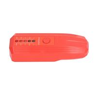 Annadue Compteur EMF, Détecteur de Rayonnement électromagnétique avec Indicateur LED Couleur, Testeur de Force électromotrice 50 60 Hz pour le Bureau à Domicile (rouge)