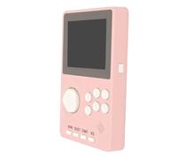 Annadue Console de Jeu Portable, Lecteur Rétro Léger de 2,8 Pouces avec 100 Jeux, Batterie Rechargeable de 600 Mah, écran LCD (Jaune Clair)