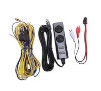 Annadue Contrôle du Fil pour le Subwoofer TS-WX130DA, Contrôleur Stéréo ABS avec Boost de Basse, Interrupteur de Phase et Réglage du Gain