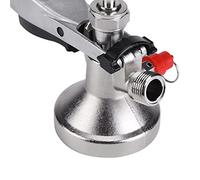 Annadue Coupleur de Fût de Type G en Acier Inoxydable, Distributeur de Bière Pression avec Valve à Air, Coupleur de Fût de Brassage Domestique pour Distributeur de Bière Commercial