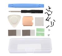 Annadue Coussin Thermique de Dissipateur Thermique SSD pour Steam Deck, Dissipateur Thermique en Cuivre M.2 2230 NVME SSD, Couverture Arrière en Pâte Thermique, Tampon Thermique Silicone