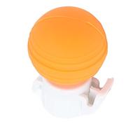 Annadue Couvercle de Bouteille de Soda, Couvercle de Pompe à Air de Boisson Gazeuse Résistant en Silicone, Bouchon d'économie de Bouchon de Pompe Fizz Keeper pour Bière Bière Soda (ORANGE)