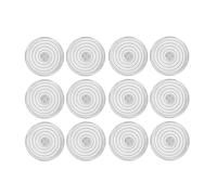 Annadue Couvercle de Bouton D'arcade, 12 Pièces de Remplacement, Couvercle de Bouton Poussoir Mécanique pour Kailh pour Cherry pour TTC pour Akko pour Glorieux Capuchons de Commutateur