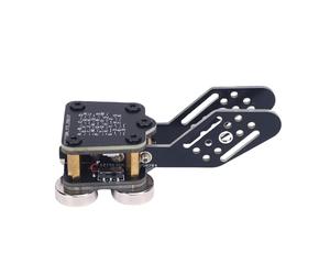 Annadue CW Keyer Entraîneur Automatique e Code Morse Magnétique à Double Palette e Code Morse Automatique, PCB avec 4 Bases Magnétiques pour Radioamateur, Keyer de pour la Pratique de