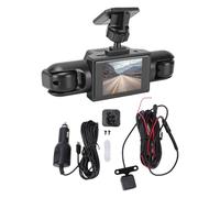 Annadue Dashcam 4 Canaux, Surveillance Complète à 360°, Vidéo HD 1080p, Alimentation Intégrée pour Une Alimentation Stable, Compatible avec Tous Les Modèles de Véhicules