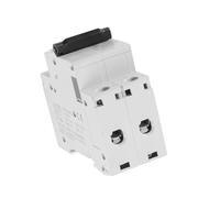 Annadue Disjoncteur Miniature 2 Pôles 63A 250V DC pour Systèmes Solaires | Commutateur d\'énergie solaire, capacité de coupure 10 kA, montage sur rail DIN, protection contre les surcharges, sécurité