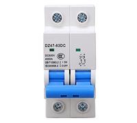 Annadue Disjoncteur Miniature DC, 2P 500V Interrupteur Solaire PV (25A)