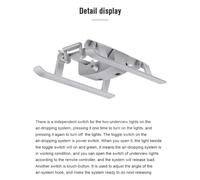 Annadue Dispositif de Livraison Airdrop avec d'atterrissage Pliable Compatible pour Les Accessoires de Drone Air 2S Air 2 Système de Dispositif de Libération Airdrop