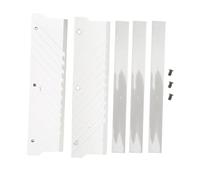 Annadue Dissipateur Thermique DDR5, Refroidisseur de Mémoire RAM en Alliage D'aluminium avec Autocollant de Dissipation Thermique pour Module de Mémoire DDR5 Système de Refroidissement (SILVER)