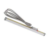 Annadue Échelle Linéaire de Tour, Encodeur de Lecture Numérique TTL 1 μm, DC5 V Haute Précision avec Prise DB9, Règle Linéaire Optique pour Fraiseuse (250)