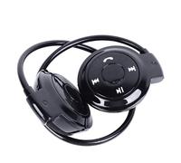 Annadue Écouteurs de Sport à Crochet d'oreille Confortables avec Audio HD, Micro intégré et Fente SD, Stables et Confortables pour la Course et l'exercice