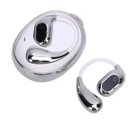 Annadue Écouteurs de Traduction en Temps Réel, 144 Langues Traductor Earbuds, 2 Voies Bluetooth Translation Écouteurs avec Son Stéréo HiFi pour Les Affaires Meeting Learning (Argent Blanc)