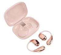 Annadue Écouteurs de Traduction IA en Temps Réel, Casque de Traduction 3 en 1, Appareil de Traduction avec Appels Clairs, Prise en Charge de 164 Langues pour Les Voyages, Les Affaires et (Or Rose)