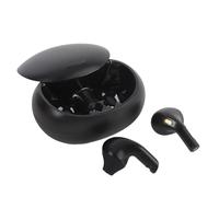 Annadue Écouteurs de Traduction sans Fil, 74 Langues 70 Accents Langue Traductor Traduct Bluetooth 5.3 Traductor Earphone avec Application pour Les Affaires/L'apprentissage/Les (Black)