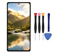 Annadue Écran LCD OLED Version Européenne pour S25 Ultra avec Cadre