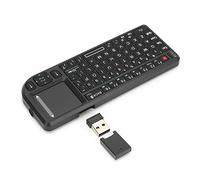 Annadue Écran Tactile Multifonctionnel pour la Bouche, Clavier sans Fil 2.4G, rétroéclairage intégré Neutre Fonctionnel pour