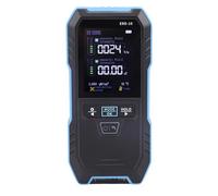Annadue Electromagnetic Field Meter 4 in 1 EF MF RF Detector | Multifonction 4 en 1, capteur haute sensibilité, mode d\'affichage de courbe, invites LED visuelles et auditives, portable