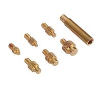 Annadue Embouts d'insertion chauffants pour tailles M2 M2,5 M3 M4 M5 M6 M8, pointe d'insertion thermique de tête, accessoires d'impression 3D compatibles avec les fers à souder 936