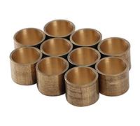 Annadue Embouts en Laiton de Queue de Billard 10 Pièces, Outil de Réparation d'Embouts de Piscine en Cuivre pour l'entretien des Bâtons de Queue, Accessoires de Billard avec Métal Durable