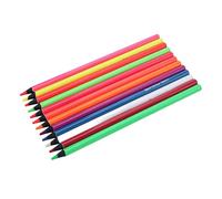 Annadue Ensemble de 12 Crayons de Couleur Néon, 12 Couleurs de Crayons de Dessin pour Enfants pour l'école, de Couleur Fluorescents Brillants pour Projets Artistiques, Fournitures Scolaires
