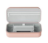Annadue Étui de Rangement Portable pour Jeu, étui de Transport Portable à Coque Rigide, Sac Fourre-Tout de Grande capacité, Design étanche et Doux, Housse de Protection pour Conso (Pink)