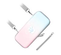 Annadue Étui de Transport en Cuir PU en Forme de Patte de Chat, Coque de Protection Rigide Résistante aux Chocs pour Console de Commutation, pour Un Usage Quotidien, en Voyage (Dégradé