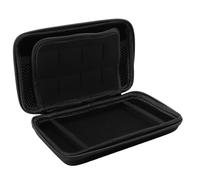 Annadue Étui de Transport pour Console de Jeu pour la Nouvelle 3DS XL, étui de de Voyage à Coque Rigide avec Poche Intérieure à 8 Emplacements de Jeu (Black)