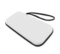 Annadue Étui de Transport pour Console de Jeu, Sac de Voyage Portable Tout-en-un avec Coque Rigide de Protection avec 12 Emplacements pour Cartes de Jeu pour Contrôleur de et (WHITE)