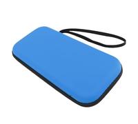 Annadue Étui de Transport pour Console de Jeu, Sac de Voyage Portable Tout-en-un avec Coque Rigide de Protection avec 12 Emplacements pour Cartes de Jeu pour Contrôleur de et (BLUE)