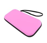Annadue Étui de Transport pour Console de Jeu, Sac de Voyage Portable Tout-en-un avec Coque Rigide de Protection avec 12 Emplacements pour Cartes de Jeu pour Contrôleur de et (PINK)