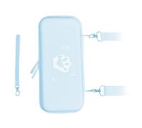 Annadue Étui de Transport pour Interrupteur en Forme de Patte de Chat Mignon avec Coque de Protection Rigide en Cuir PU pour Accessoires de Console de Jeu Résistant aux Chocs,